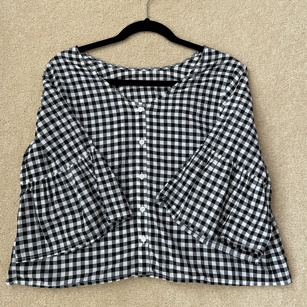Checkered Blouse